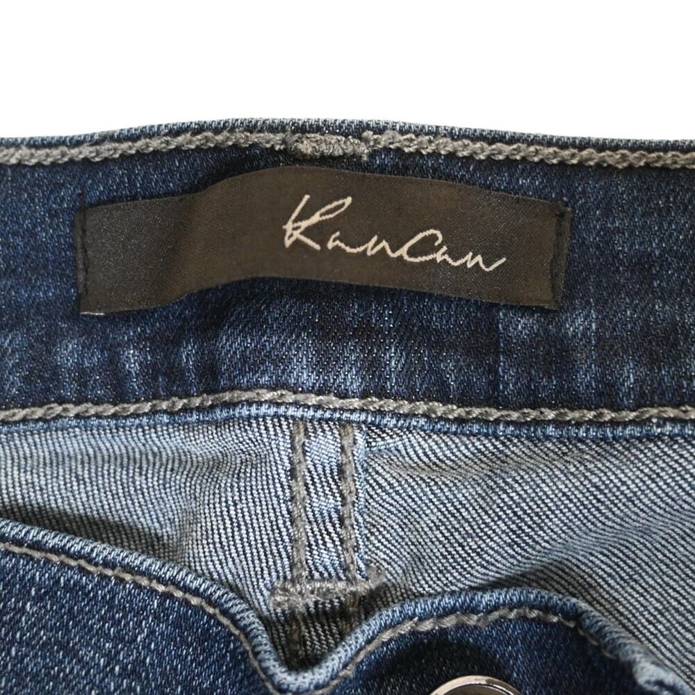 KanCan Womens 25 Distressed Skinny Zipper Jeans Style VBK1165R - Picture 9 of 11